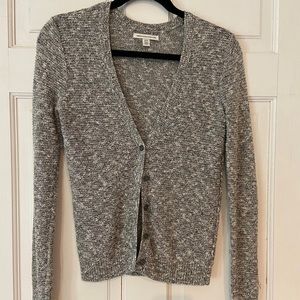 Light black and white cardigan